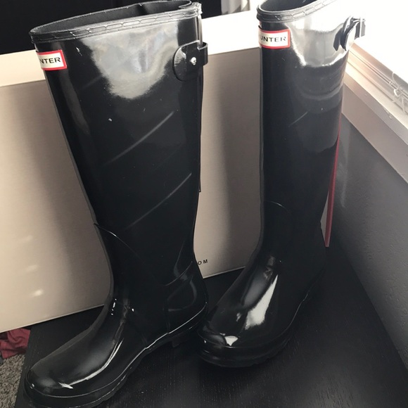 Gloss adjustable hunter boots with box - Picture 6 of 8